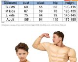 CC976 Adult Kids Hero Fake Muscle Suit Men Boys Halloween Role-playing Funny  T-shirt Party Dress Up Cosplay Costumes