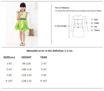 FG0110 Girls Tinker Bell Dress Costume Halloween Costume