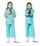 PS9971 Child Vet Costume Pink Nurse Doctor Girls Hospital Book Week Kids Fancy Dress
