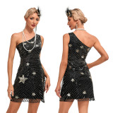 342  Roaring 20s Great Gatsby Dress for Party（12pcs custom made)