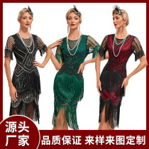 239  Roaring 20s Great Gatsby Dress for Party (12pcs custom made)