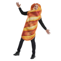 FT22749OS  Bread Baguette Cosplay Costume Jumpsuit
