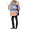 FT27047OS Bowl Noodle Playsuit Fun Seafood Instant Noodle Jumpsuit Party Performance Costume