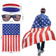 American Flag Costume Cape