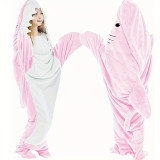 Shark Blanket Hoodie Onesie for Adult