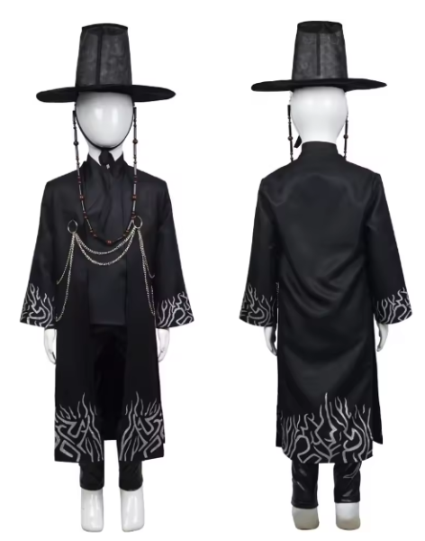 K-Pop Rumi Zoey Mira Demon Hunters Cosplay Costume for Girl Halloween Stage 3D Printed Pattern Role Play Clothes