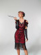 XX262 Women Fringe 1920s Flapper Dress 20s Gatsby Themed Party Dress