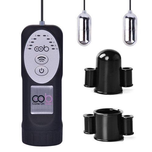 Cob Dual Penis Vibrator Glans Massager Vibrating Penis Head Teaser Male Masturbator Multi-Speed Bullet Vibrators Sex Toys