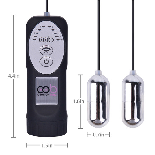 Cob Dual Penis Vibrator Glans Massager Vibrating Penis Head Teaser Male Masturbator Multi-Speed Bullet Vibrators Sex Toys