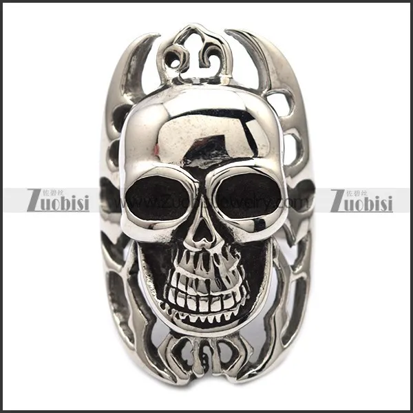 The knife skull ring r001705