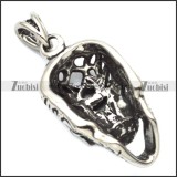 Stainless Steel Skull Pendant -p000781