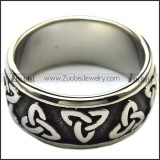 stainless steel viking ring r003267