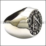 WE ARE A BAND OF BROTHERS Free Mason Ring r002746