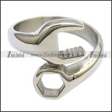 Stainless Steel Spanner Ring -JR330007