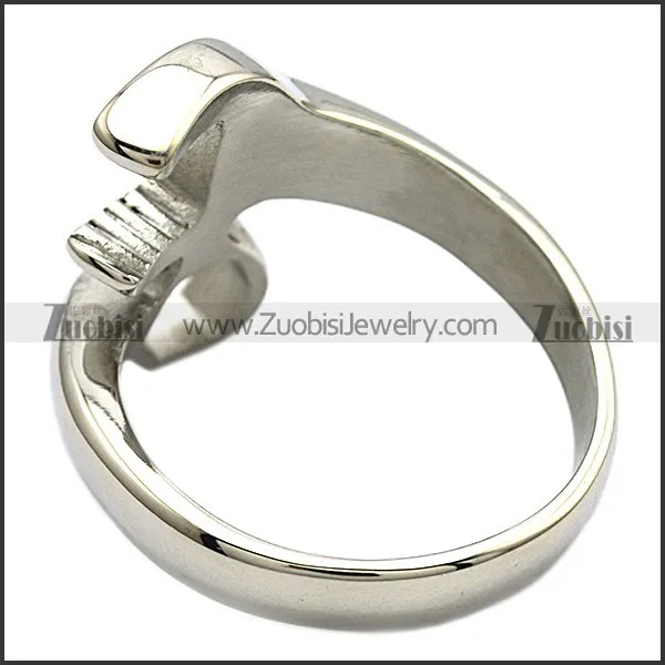 Stainless Steel Spanner Ring -JR330007