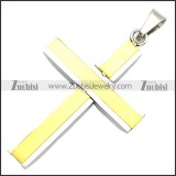 Stainless Steel Cross Pendant -JP140108