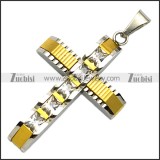Stainless Steel Cross Pendant -JP140108