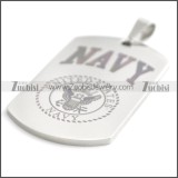 Stainless Steel Navy Pendant p010423S2