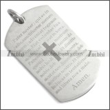 Stainless Steel Pendant p010436S1