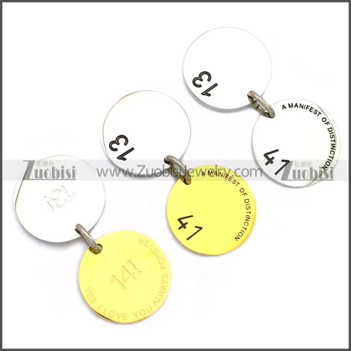 Stainless Steel Pendant p010468SG2