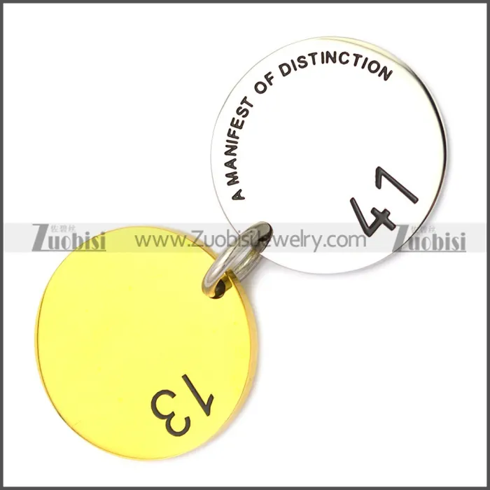 Stainless Steel Pendant p010468SG2