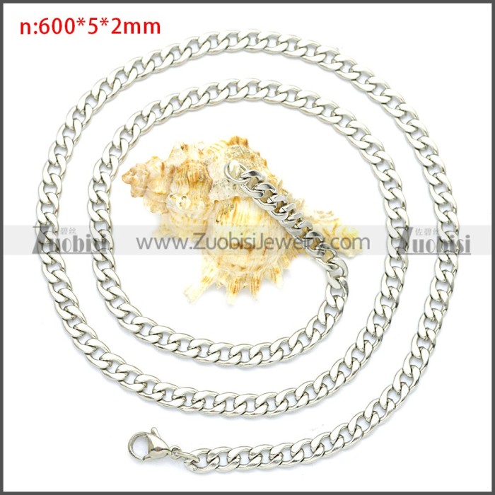 Wholesale Chunky Stainless Steel Curb Chain Low MOQ for Bags n003085SW5