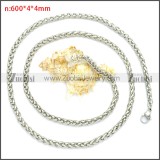 Stainless Steel Chain Neckalce n003084SW4
