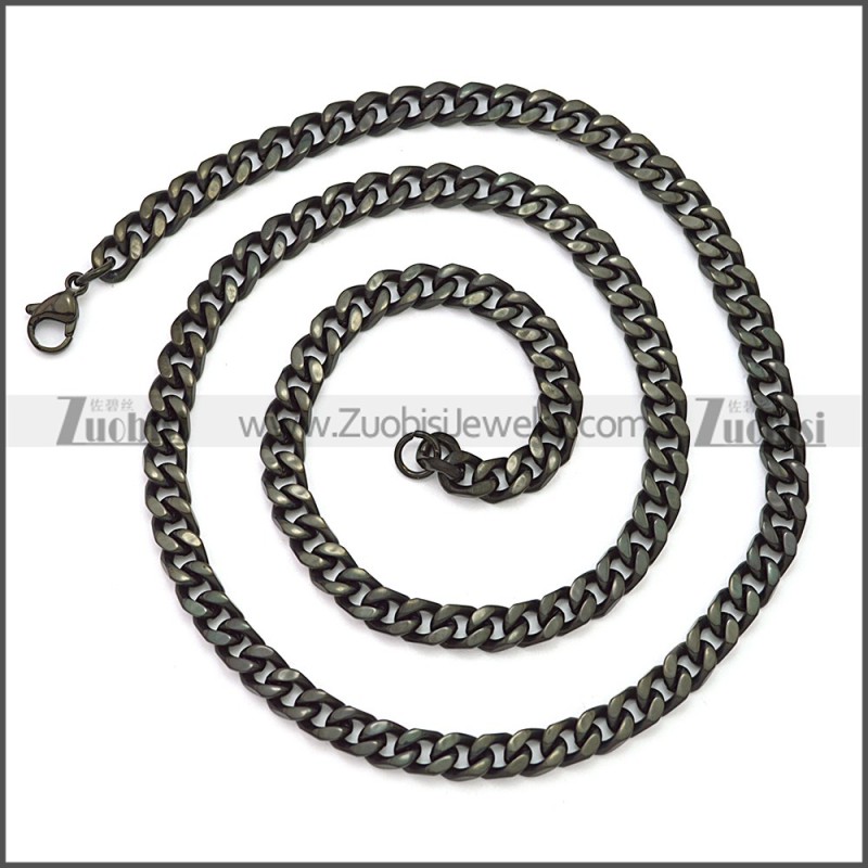 Stainless Steel Chain Neckalce n003116H