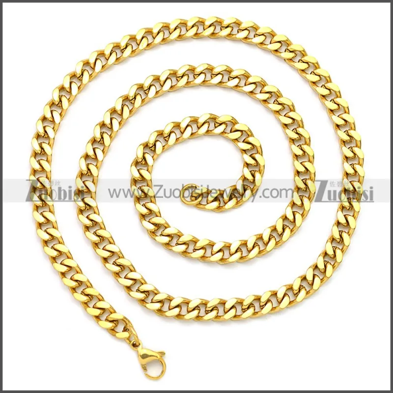 Stainless Steel Chain Neckalce n003116G
