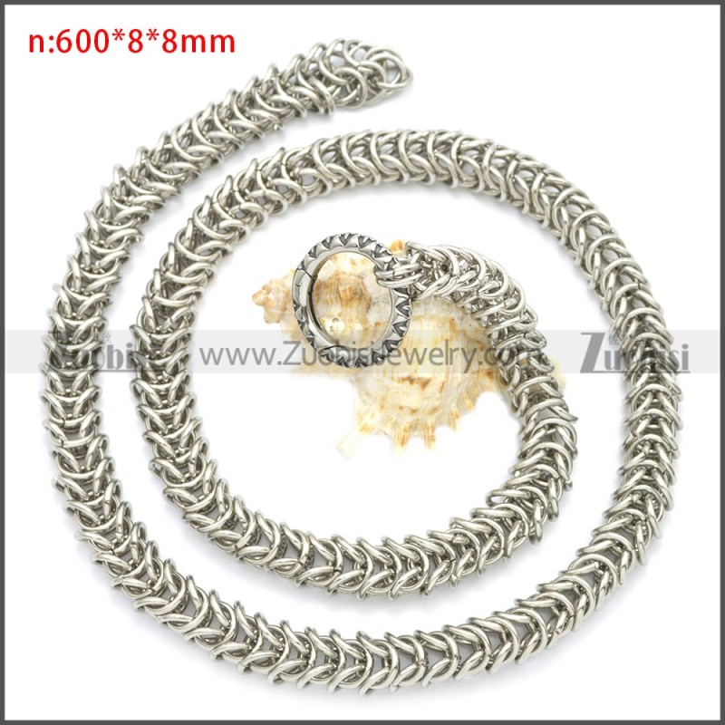 Stainless Steel Chain Neckalce n003102S