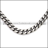 Stainless Steel Chain Neckalce n003117SH
