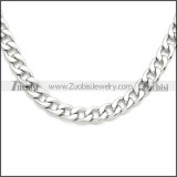 Stainless Steel Cuban Chain Neckalce n003091SW9
