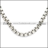 2MM Wide Stainless Steel Round Box Link Small Chain n003088SW2