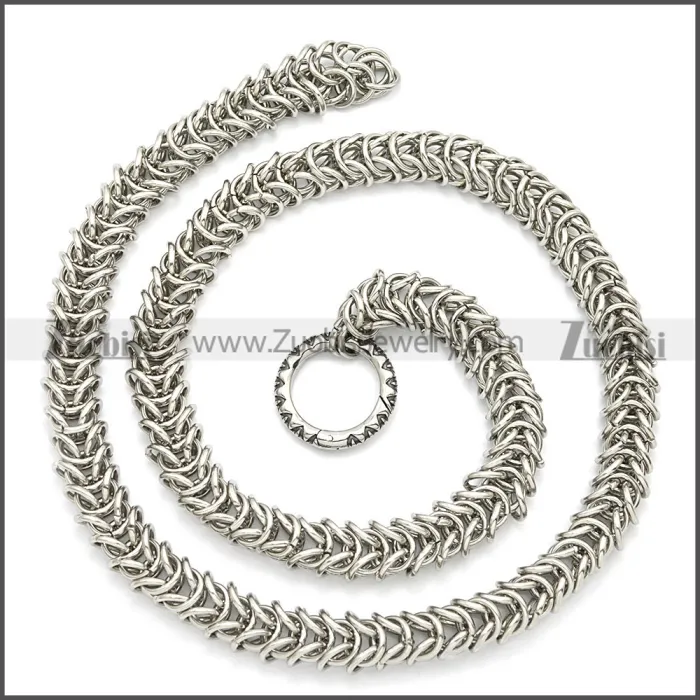 Stainless Steel Chain Neckalce n003102S