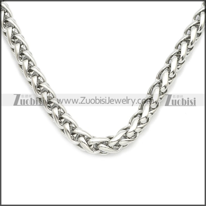 Stainless Steel Chain Neckalce n003084SW6