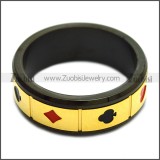 Stainless Steel Ring r008445HG