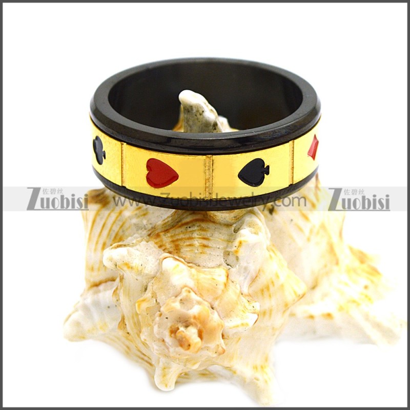 Stainless Steel Ring r008445HG
