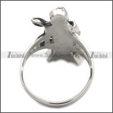 Stainless Steel Ring r008524SH
