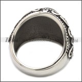 Stainless Steel Ring r008536SH1