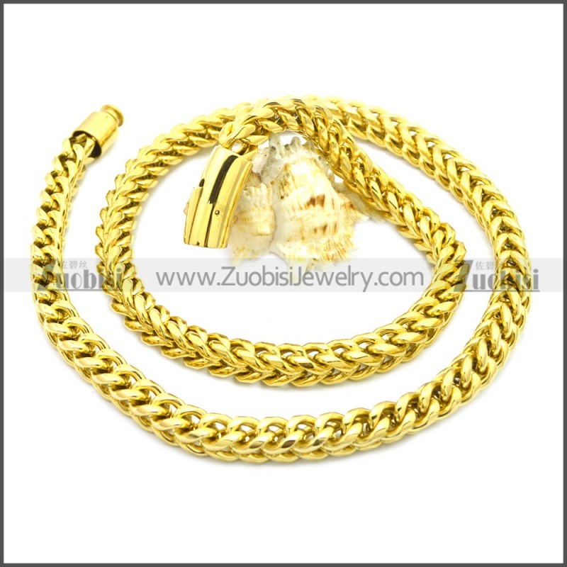 Stainless Steel Chain Neckalce n003129GW8