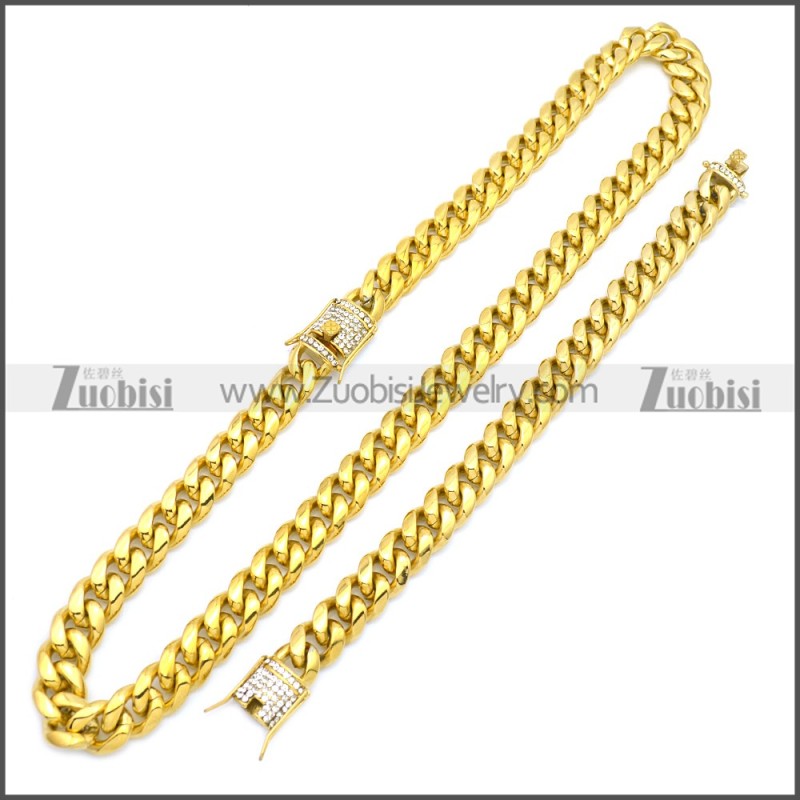 Stainless Steel Jewelry Sets s002946G