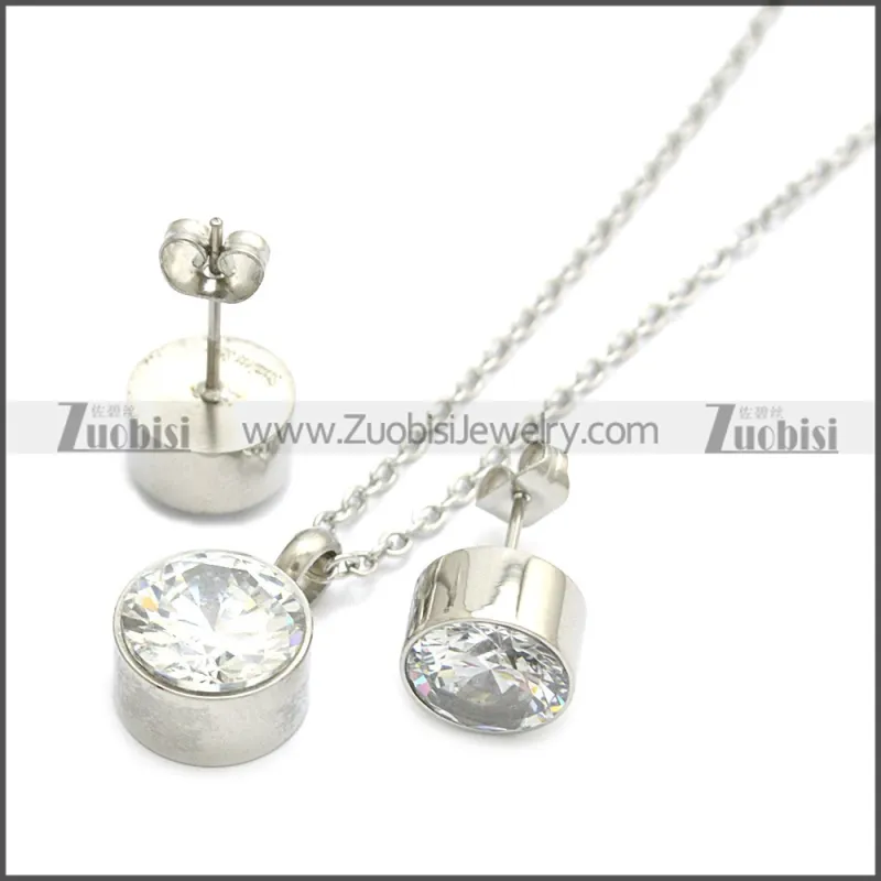 Stainless Steel Jewelry Sets s002938S
