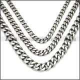 Stainless Steel Chain Neckalce n003137SHW14