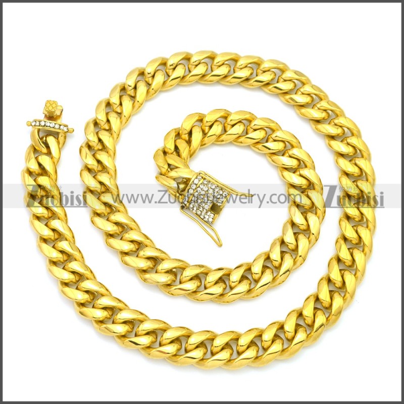 Stainless Steel Chain Neckalce n003128G