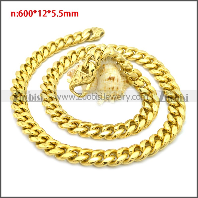 Stainless Steel Chain Neckalce n003133G2