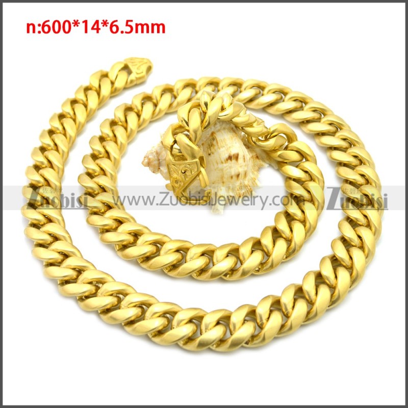 Stainless Steel Chain Neckalce n003133G3