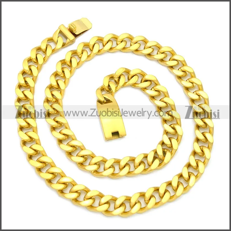 Stainless Steel Chain Neckalce n003122G