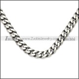 Stainless Steel Chain Neckalce n003138SHW9