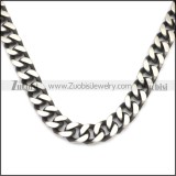 Stainless Steel Chain Neckalce n003135SH