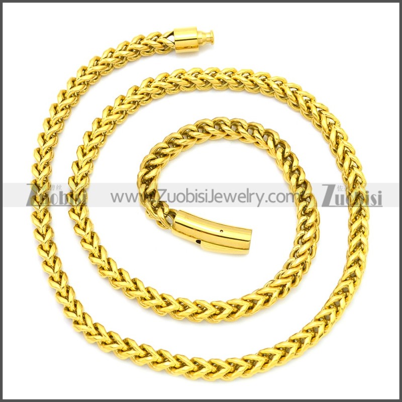 Stainless Steel Chain Neckalce n003129GW8